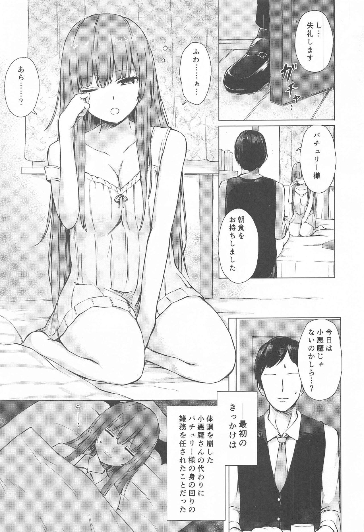 Patchouli Knowledge Kaihatsu Kiroku - Page 2