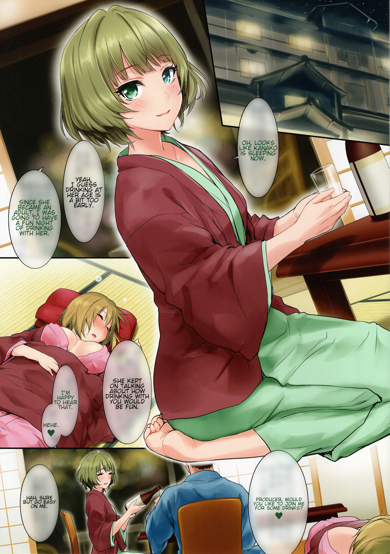 Kanako Kaede no Onsen Burari H | Kanako and Kaede’s Casual Hot Springs Sex - Page 3