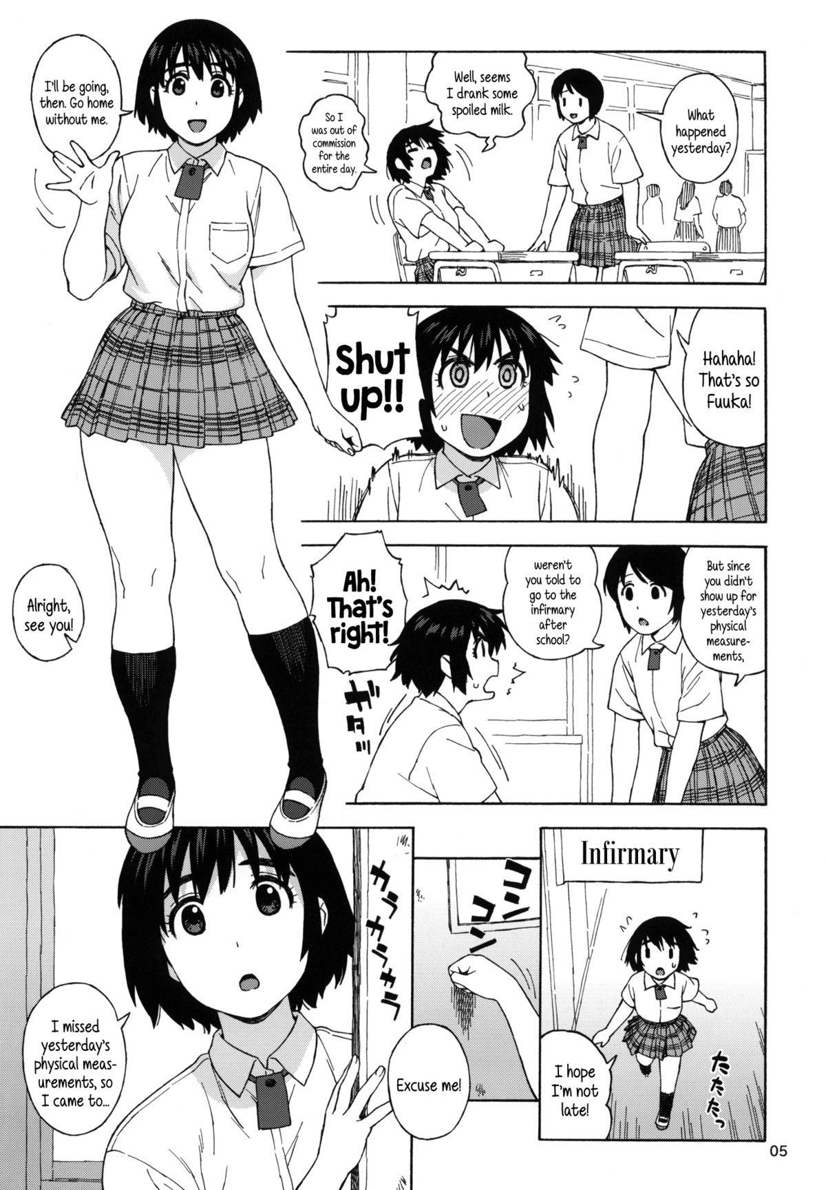 Fuuka to Himitsu no Shintai Sokutei | Fuuka and the Secret Physical Measurements - Page 4