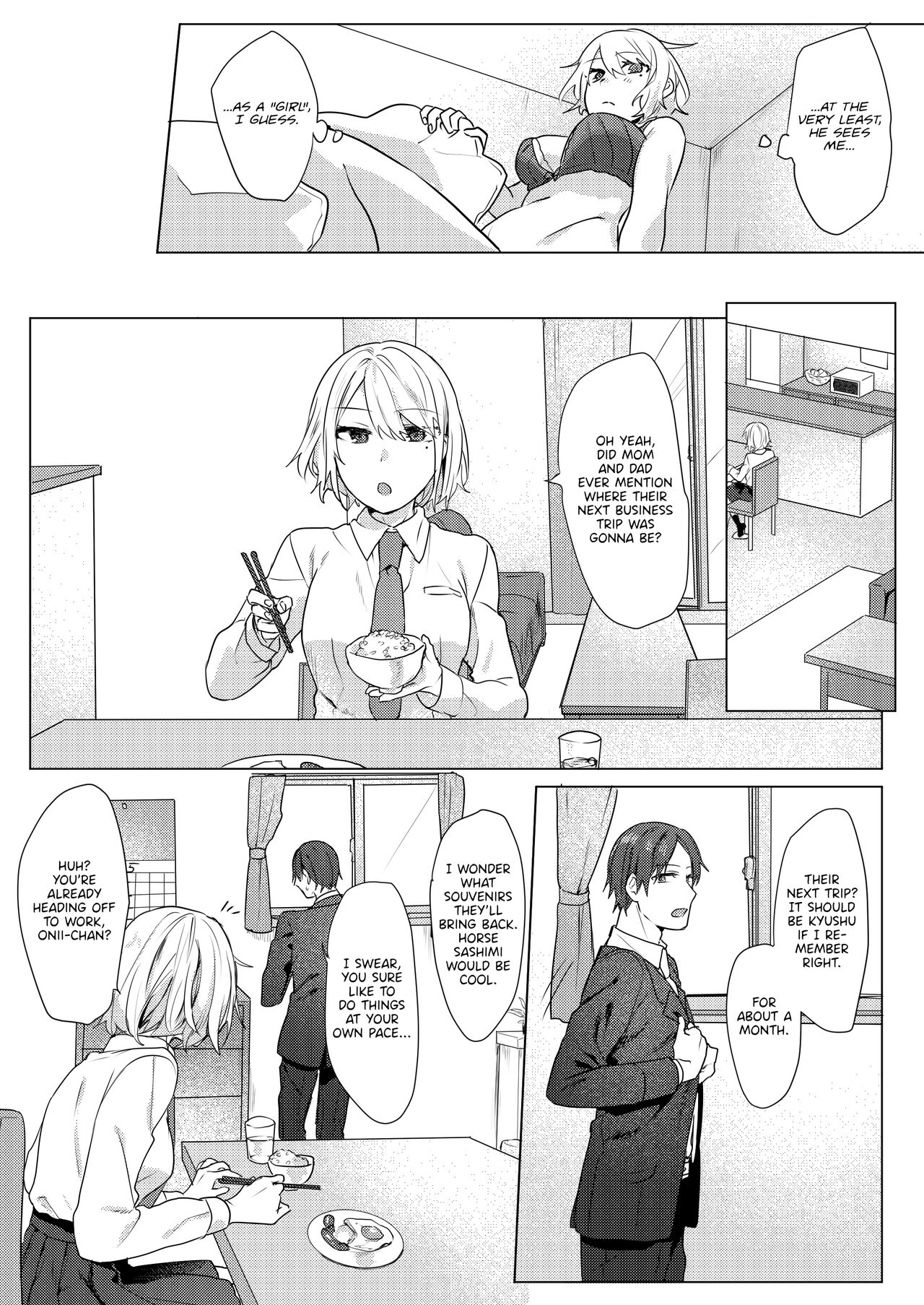 Oniichan Yuwaku Keikaku | A Plan to Seduce My Onii-chan - Page 4