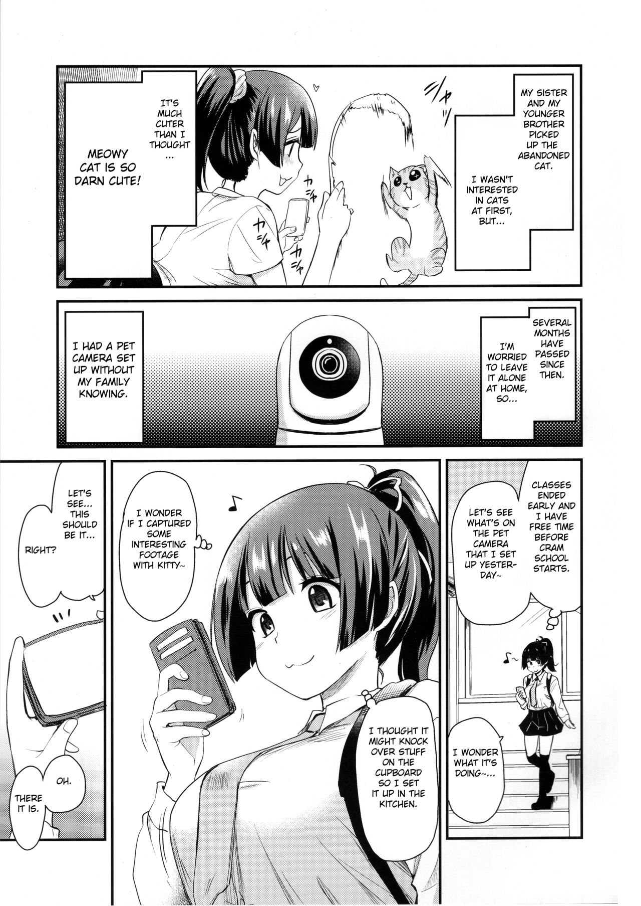 Pet Mimamori Camera ni Ane to Otouto no Sex ga Utsutteta. - Page 4