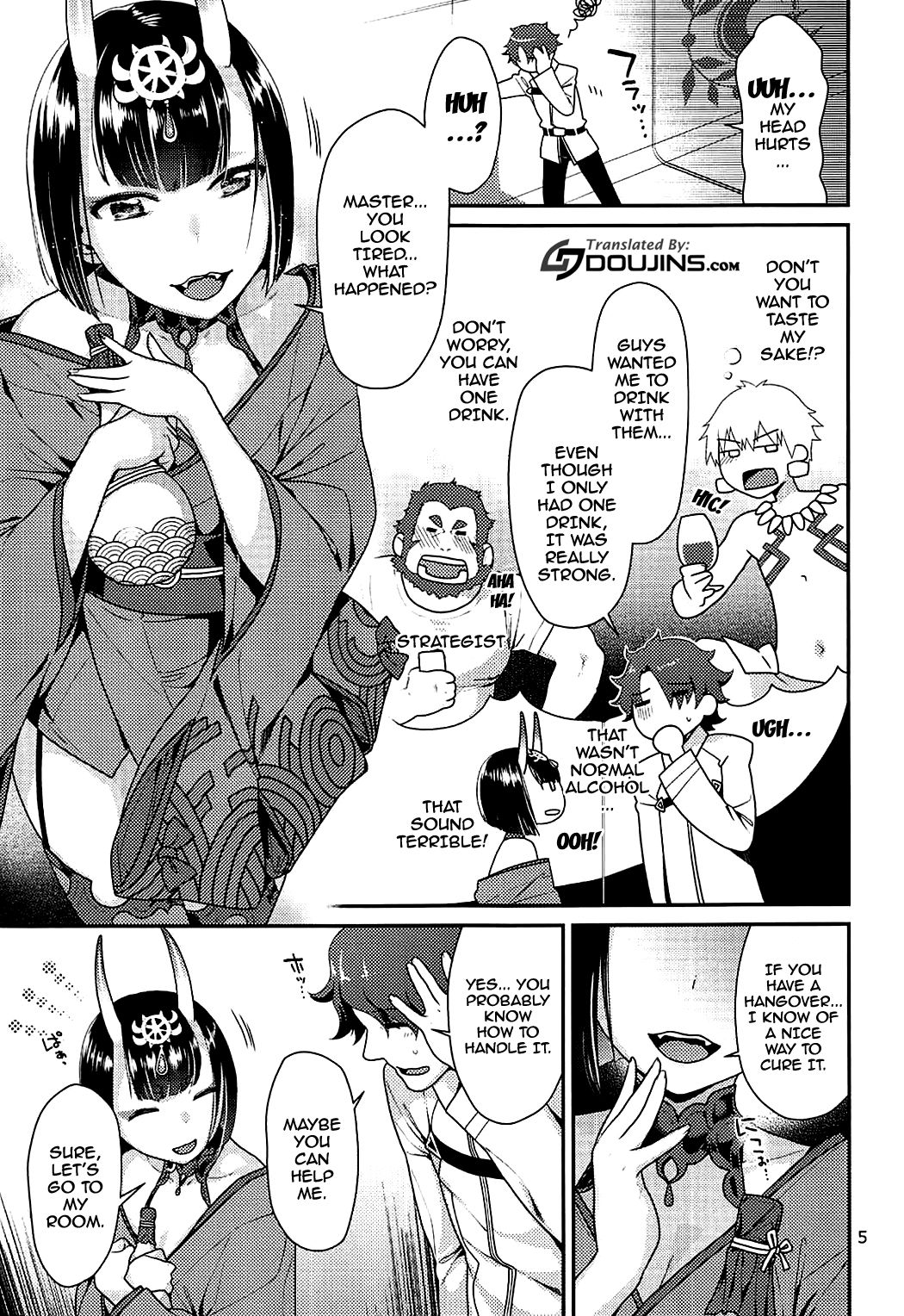Shuten no Umi ni Oboretai | Nearly Drowning In Booze - Page 4