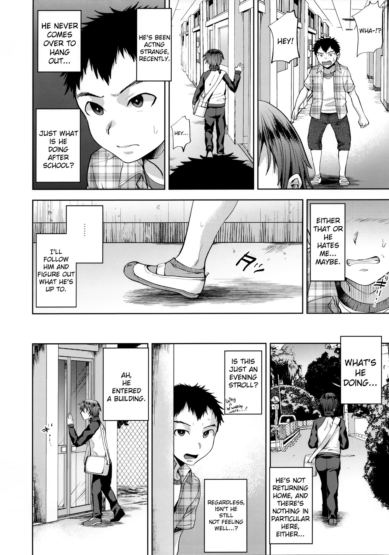 Manbiki Josou Shounen Mesu Ochi Nozokare Fuck - Page 6