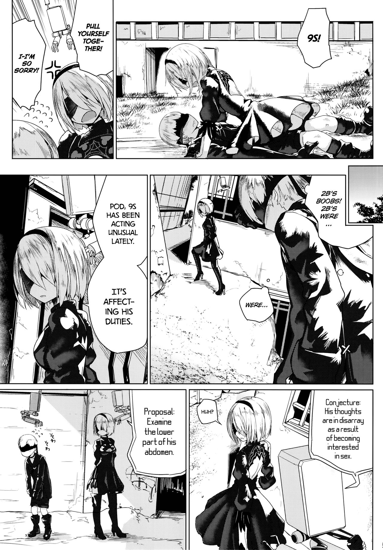 Android no Ecchi na Yatsu | Horny Androids - Page 6