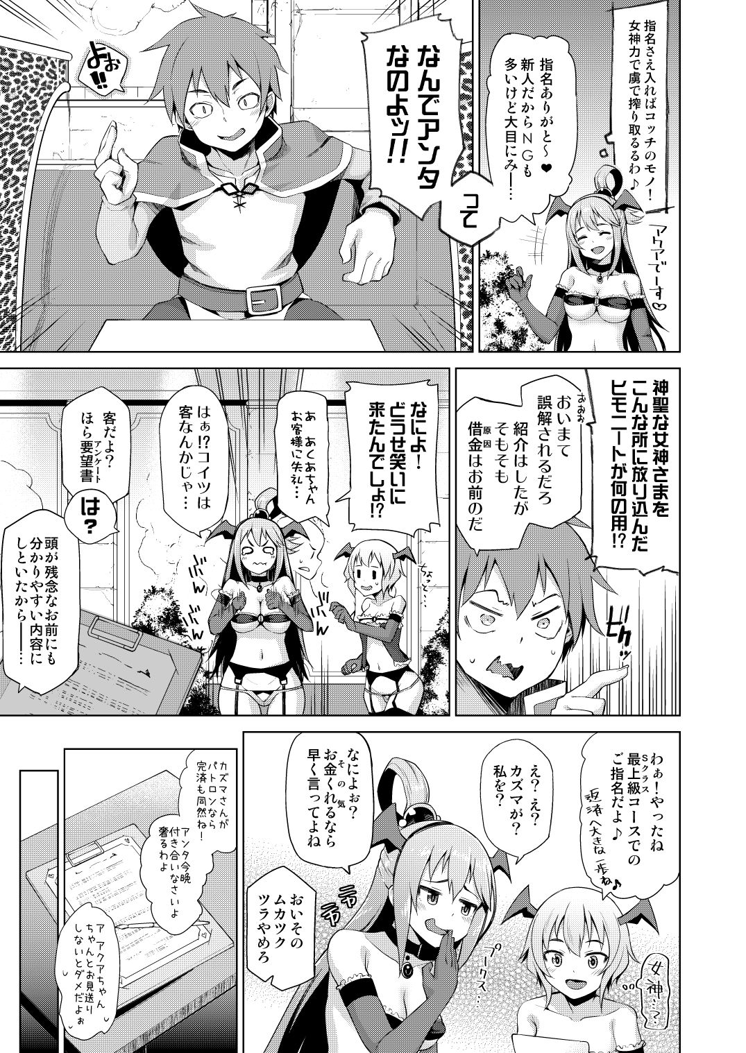 Damegami-sama no Succubus Beit! - Page 7