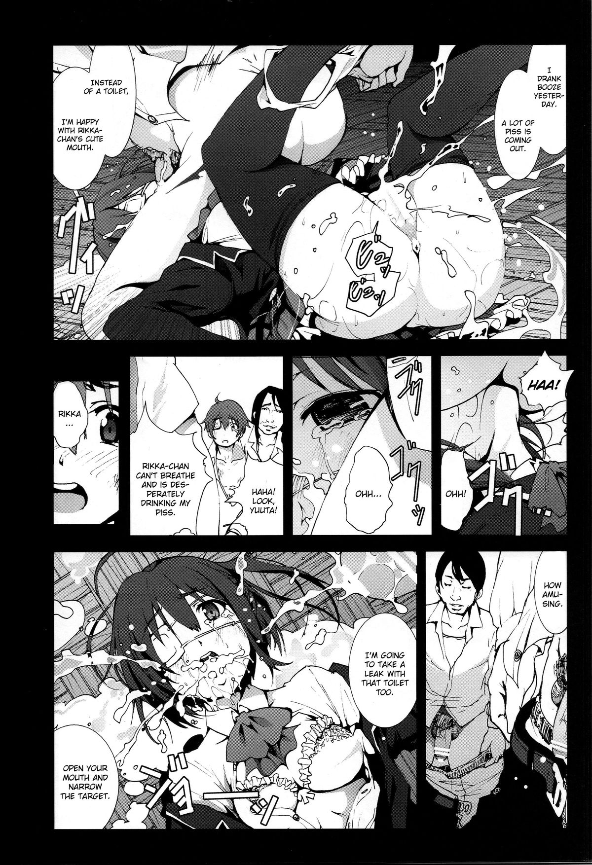 Takanashi Rikka o Nakisakebu made Rape Shitai! | I Want to Rape Takanashi Rikka Until She Cries - Page 9