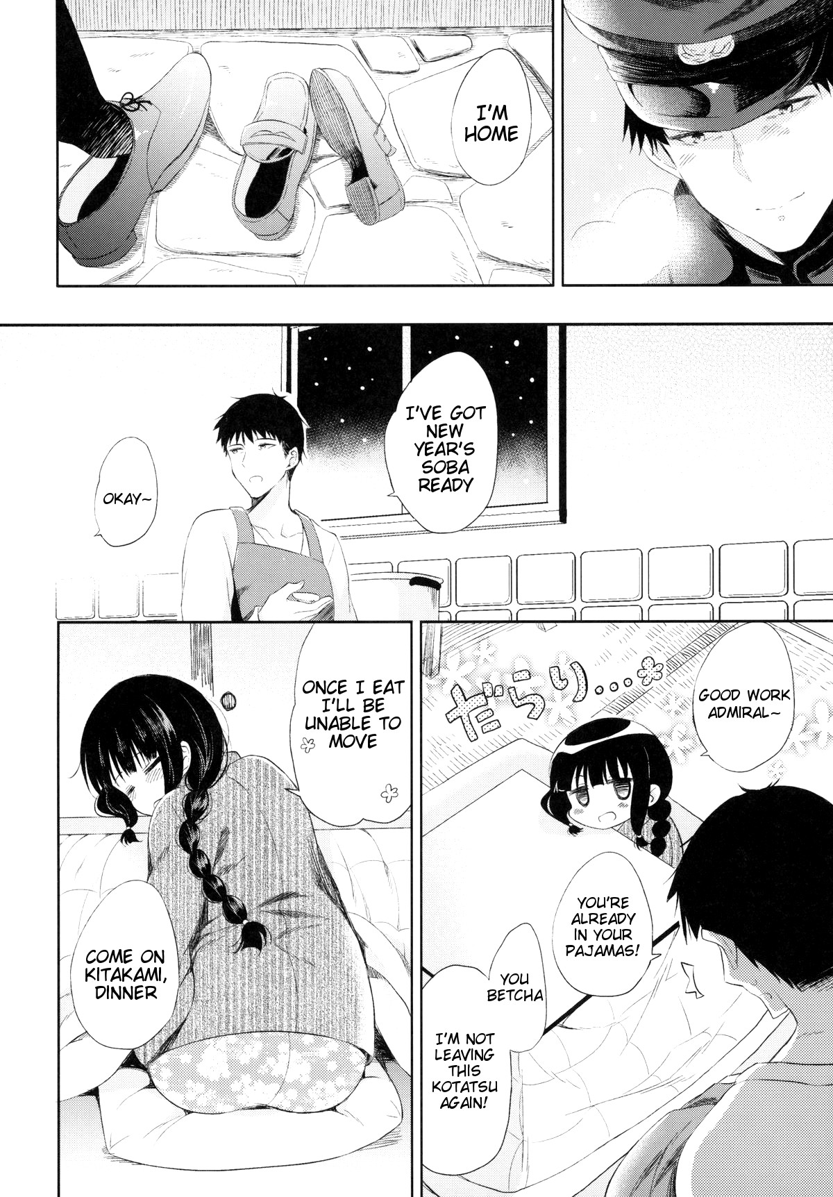 Kitakami-san to Teitoku ga Isshoni Kurasu Ohanashi | A Tale Of Kitakami And The Admiral Living Together - Page 9