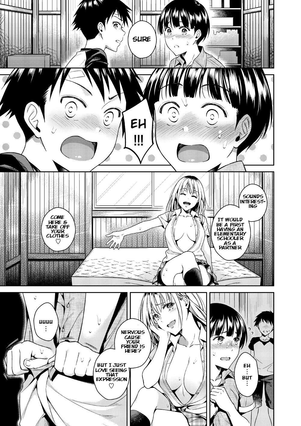 Bokura no Himitsu Kichi – One girl and two boys in their secret base - Page 10