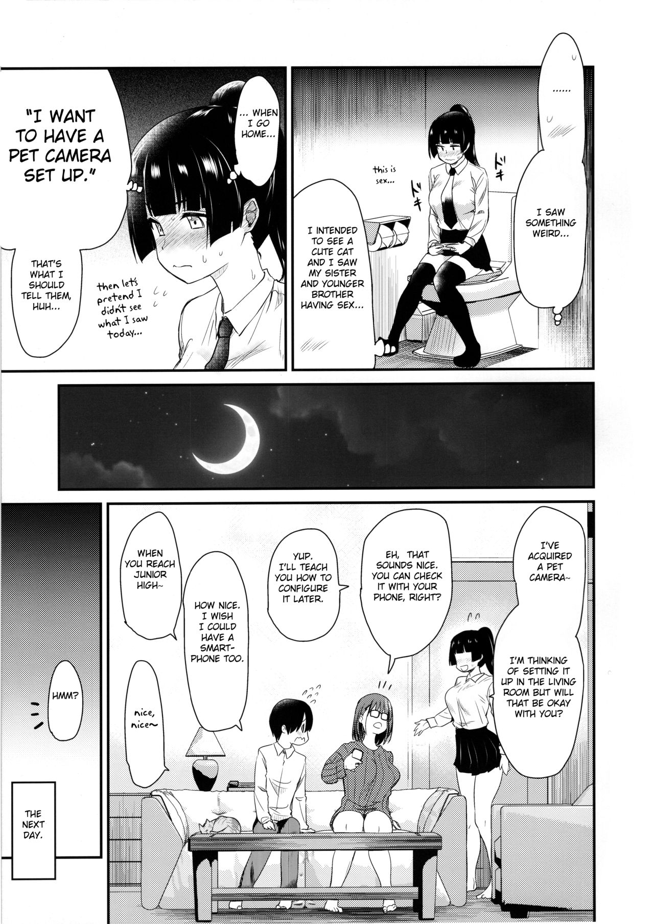 Pet Mimamori Camera ni Ane to Otouto no Sex ga Utsutteta. - Page 16