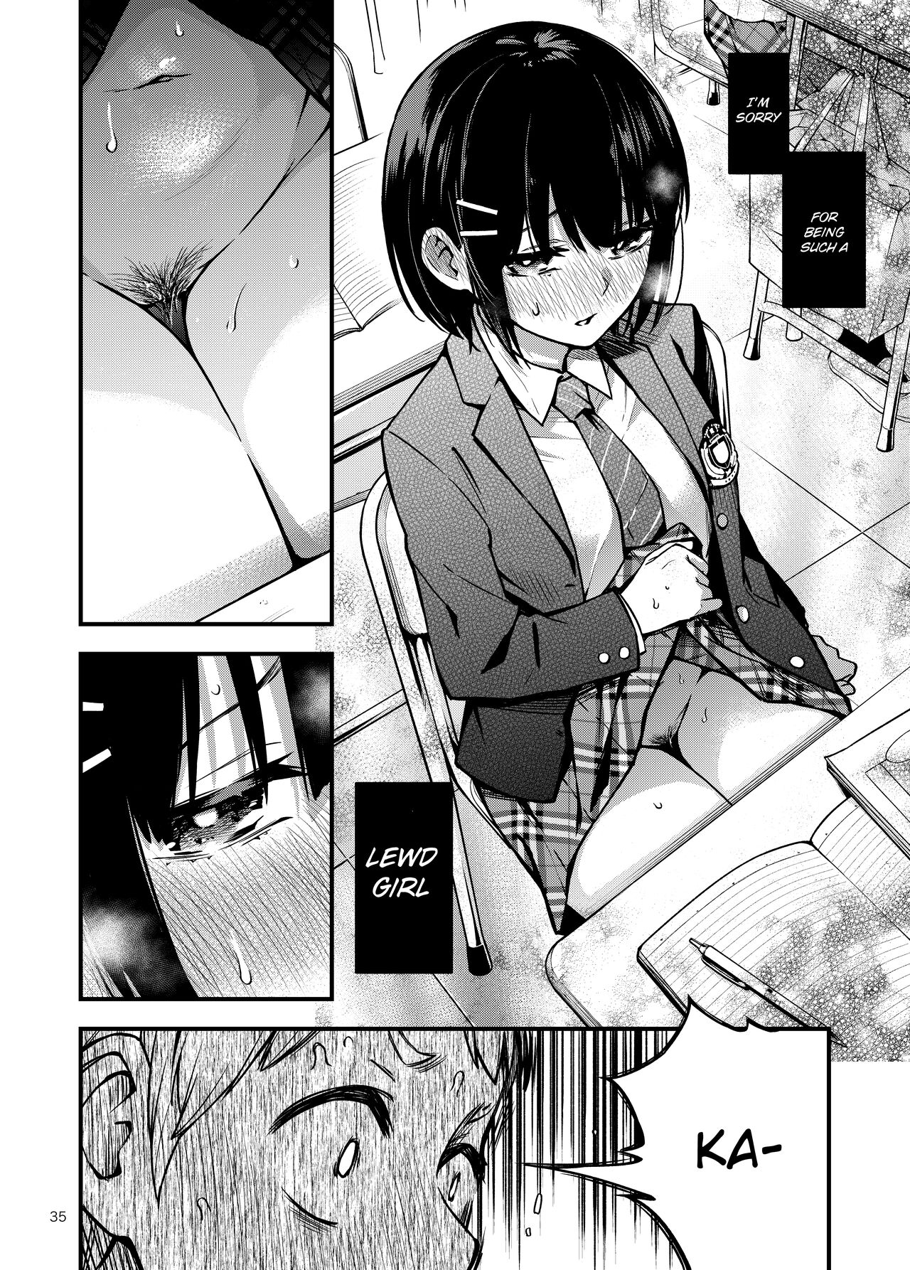 Shojo ga Doutei to no Hatsutaiken de Mezamechau Hanashi - Page 35
