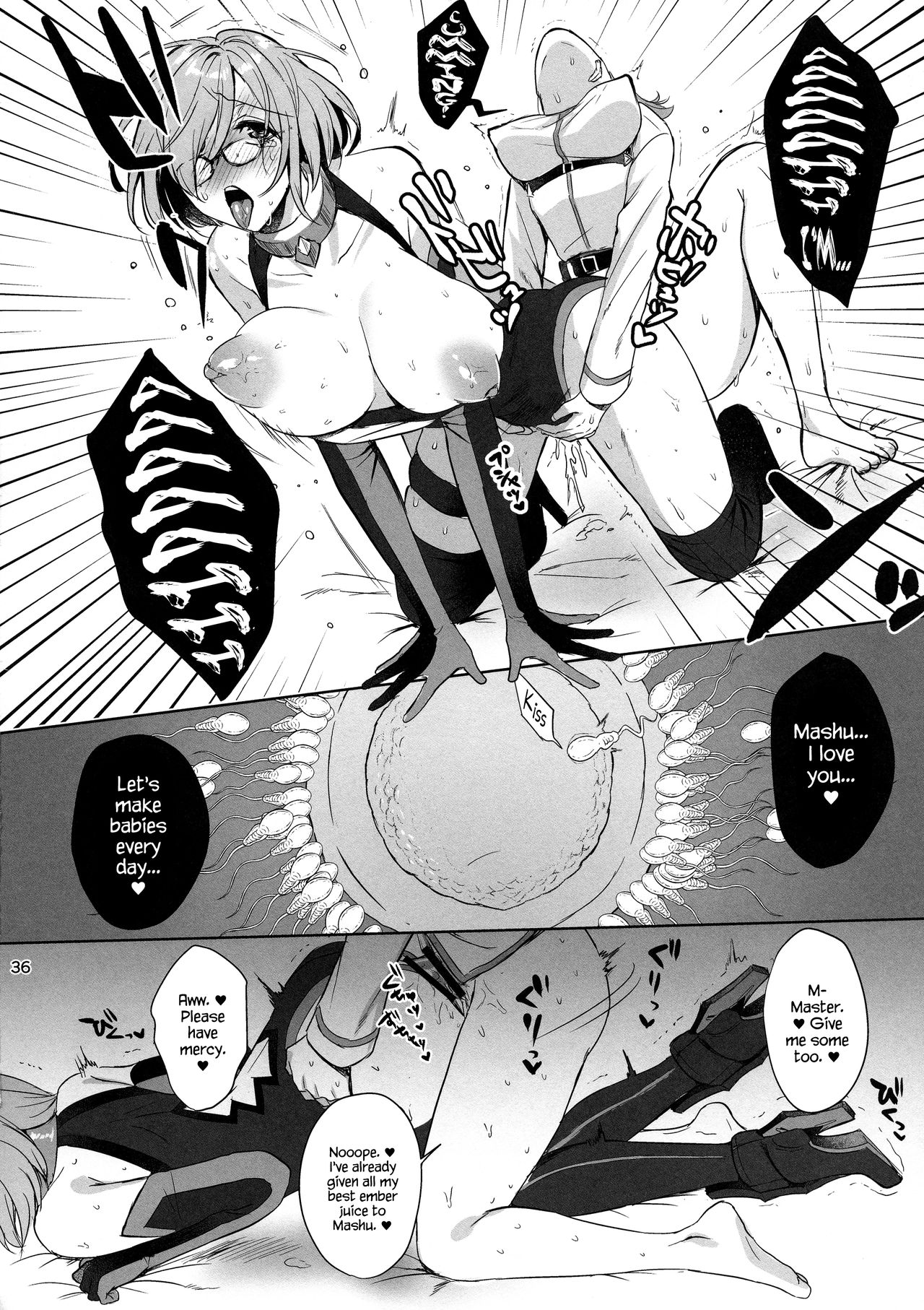 Zettai Fukujuu Dosukebe Futanari Chinpo Beast - Page 36