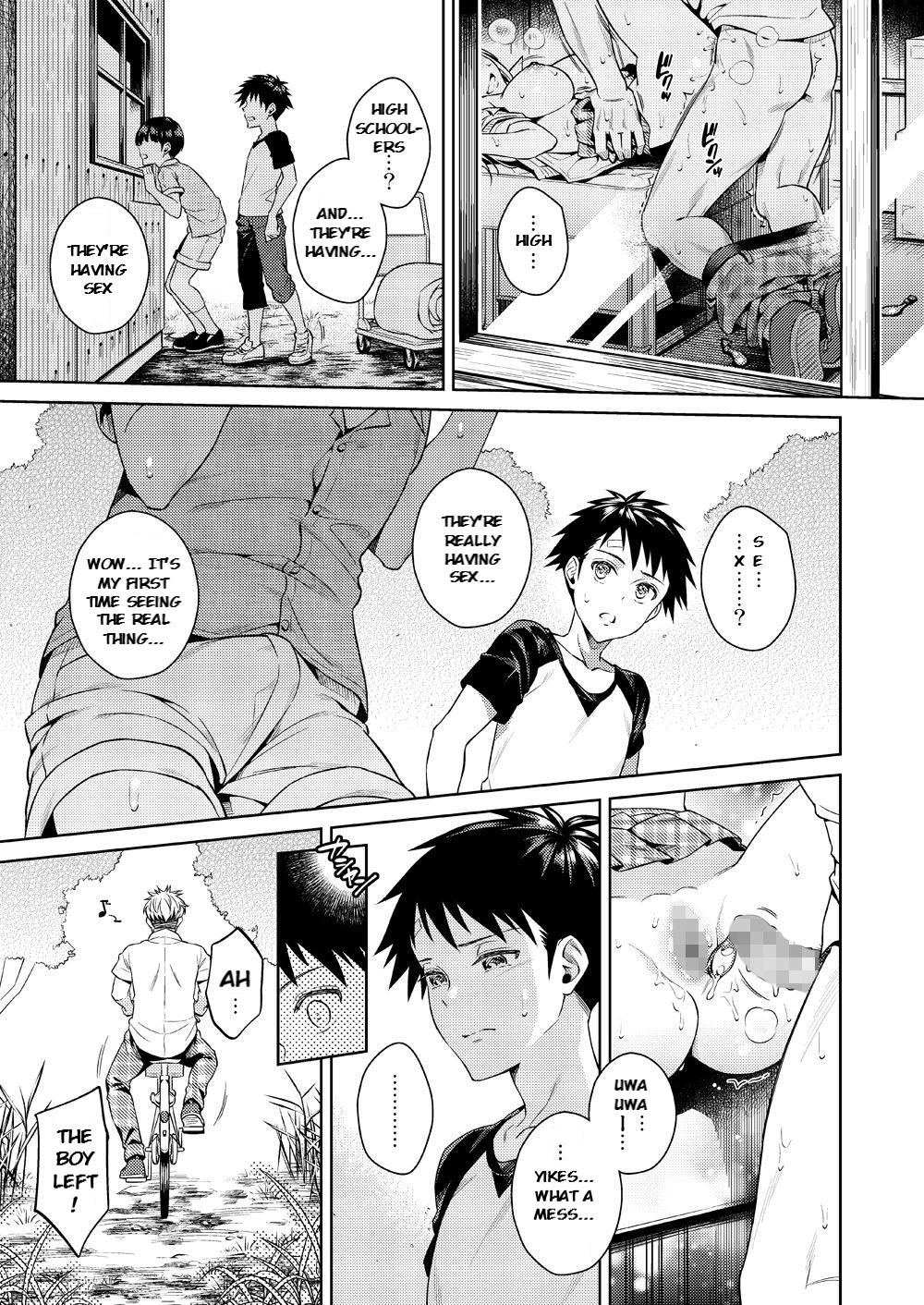 Bokura no Himitsu Kichi – One girl and two boys in their secret base - Page 6