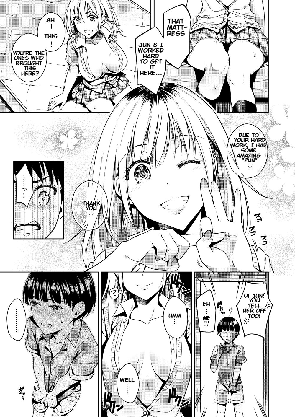 Bokura no Himitsu Kichi – One girl and two boys in their secret base - Page 8
