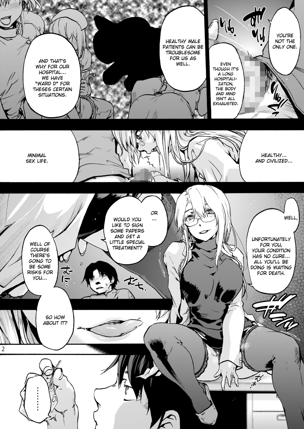 Miyasaka Byouin 2 – Iyashi no Morie-san | Miyasaka Hospital – The Healing Morie-san - Page 3