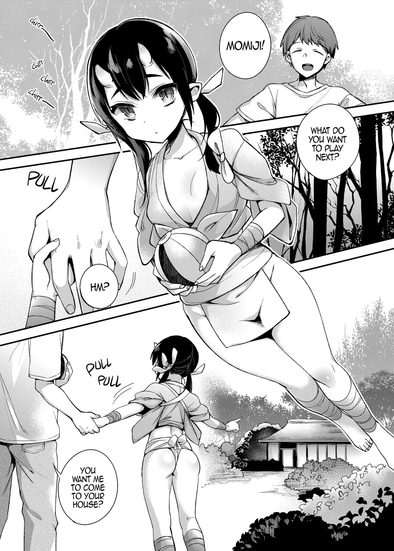Oni no Oyako wa Hito no Osu to Kozukuri ga Shitai ~Musume Hen~ | Mating with Oni ~Daughter Chapter~ - Page 4