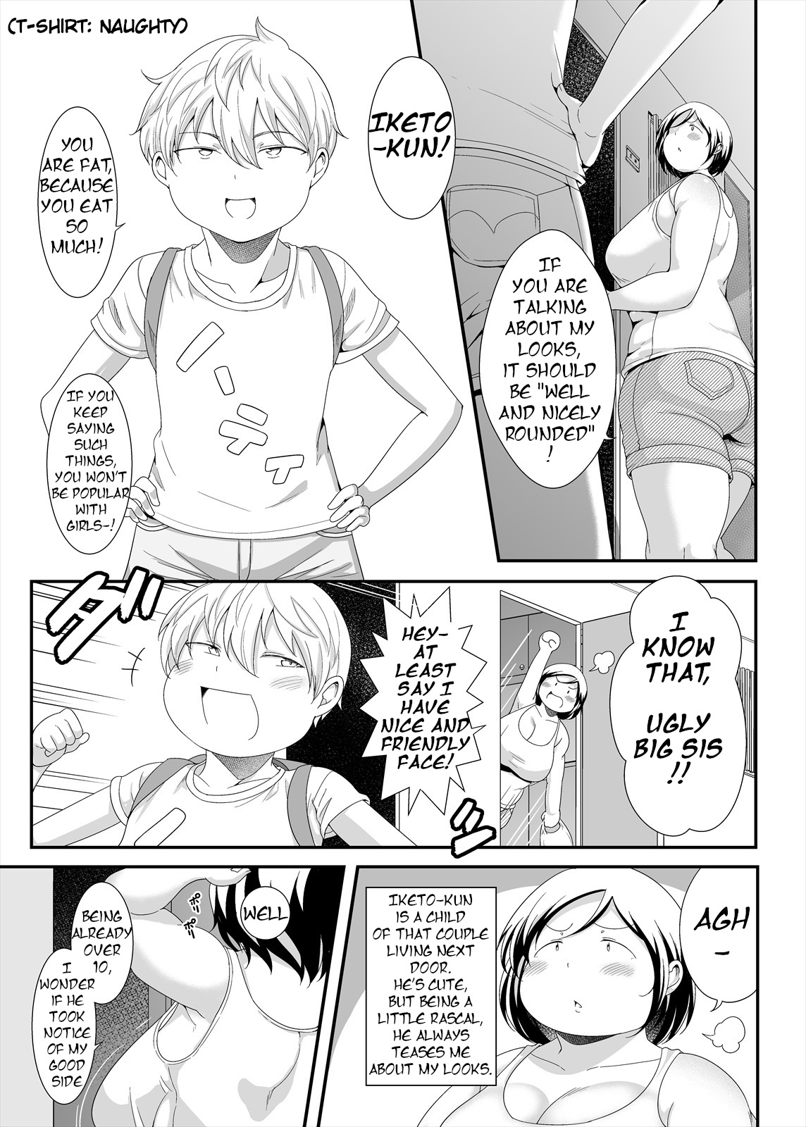 Plain Chubby Big Sis Next Door - Page 4