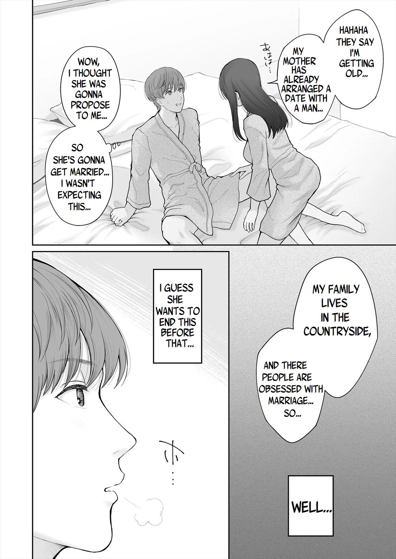 Hoka no Otoko to Kekkon Shitara Anata no Kodane Kureru? - Page 32