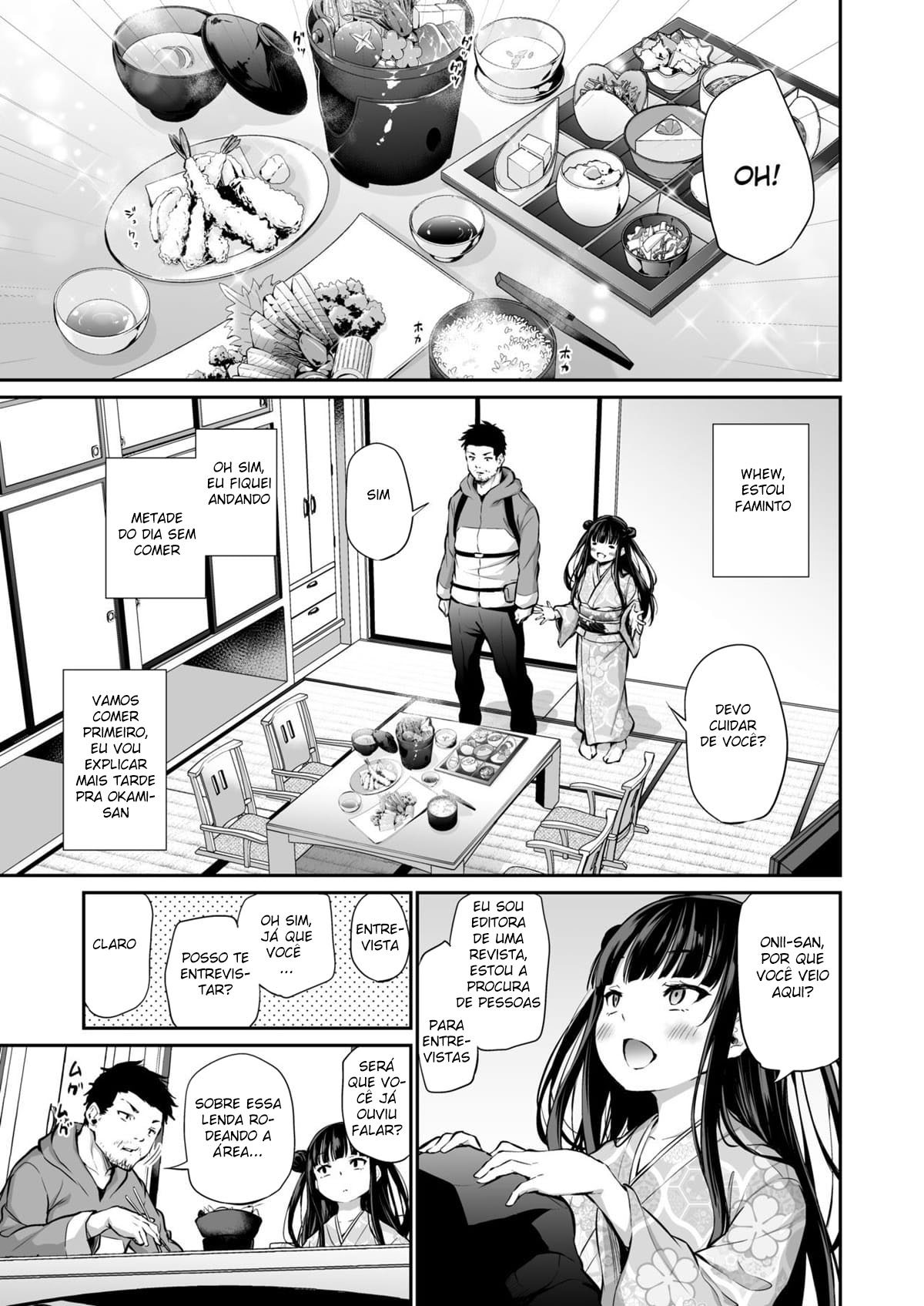 Mesukko Okami Wakarase Shuzai Kirokul - Page 4