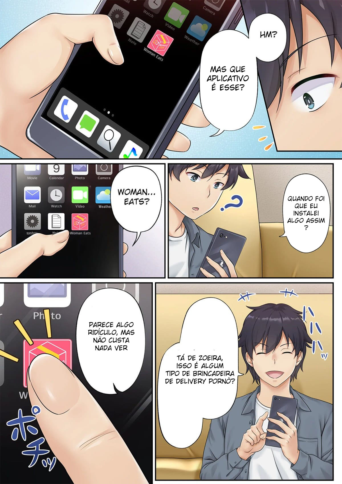 WomanEats ~Delivery por Aplicativo das Garotas dos Seus Sonhos~ - Page 3
