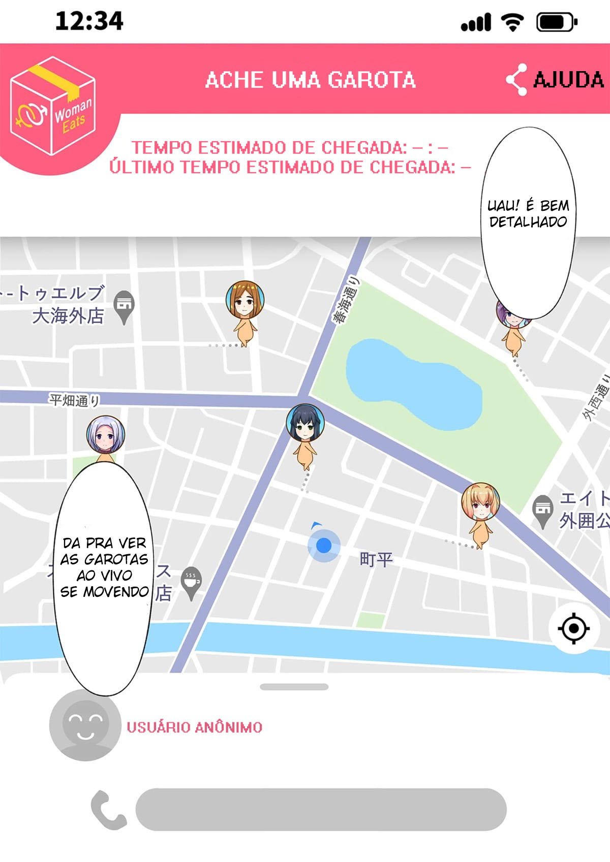WomanEats ~Delivery por Aplicativo das Garotas dos Seus Sonhos~ - Page 4