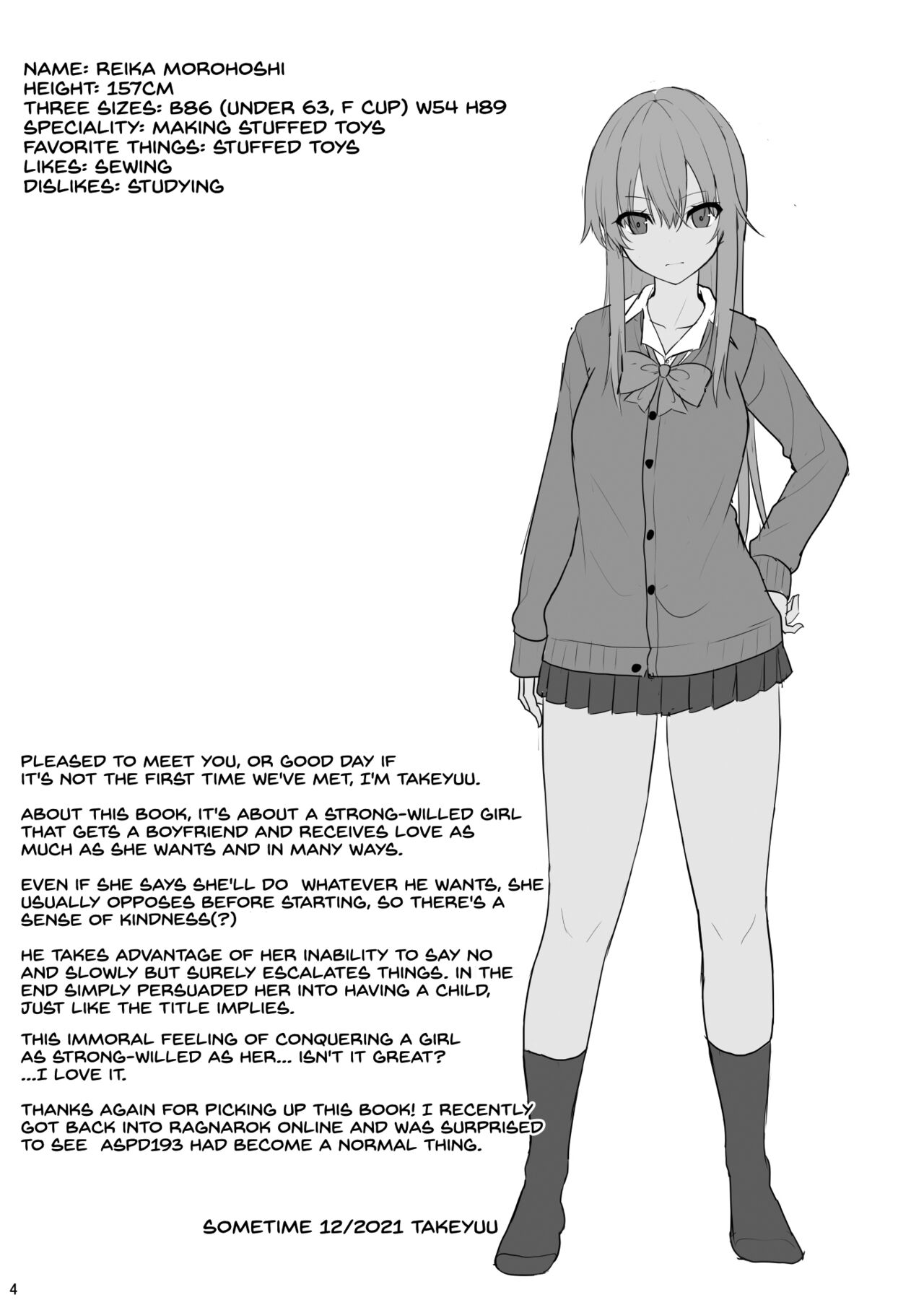 Mitame ga Kitsume na Kanojo o Kaihatsu shite Kozukuri suru made - Page 3