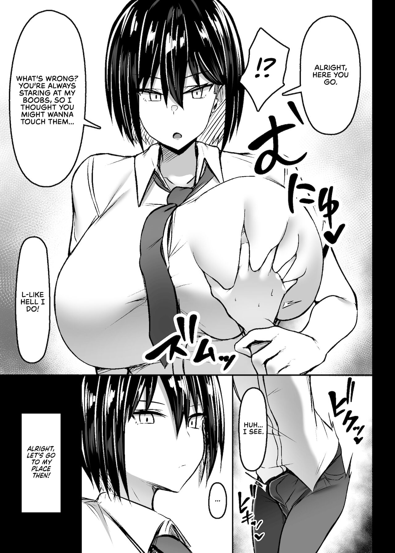Bakunyuu Deka Onna no Gyakushuu | Revenge of the Big Titty Giantess - Page 5