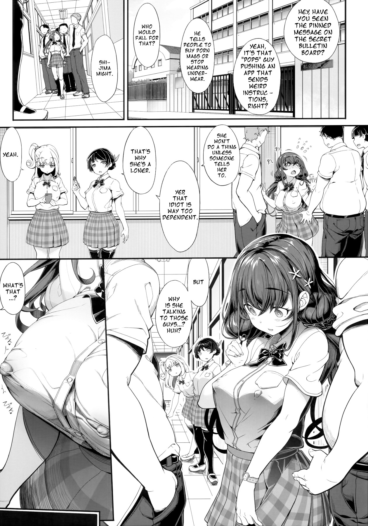 Tanetsuke Oji-san no JC Sennou Appli | An Old Guy’s Schoolgirl Hypno App - Page 8