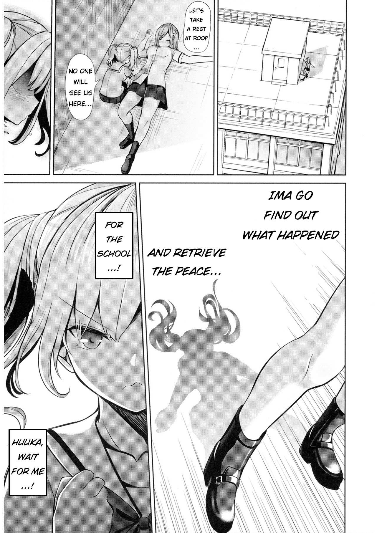 Moteasobi Joushiki Kaihen Gakuen – Puppet Quest Ch.1 - Page 35