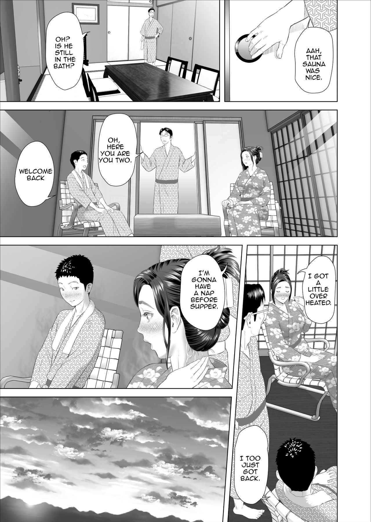 Kinjo Yuuwaku Musuko no Afureru Seiyoku o Nomihosu Haha Hen | Neighborhood Seduction ~Mother Drains her Son’s Overflowing Sexual Desire~ - Page 45