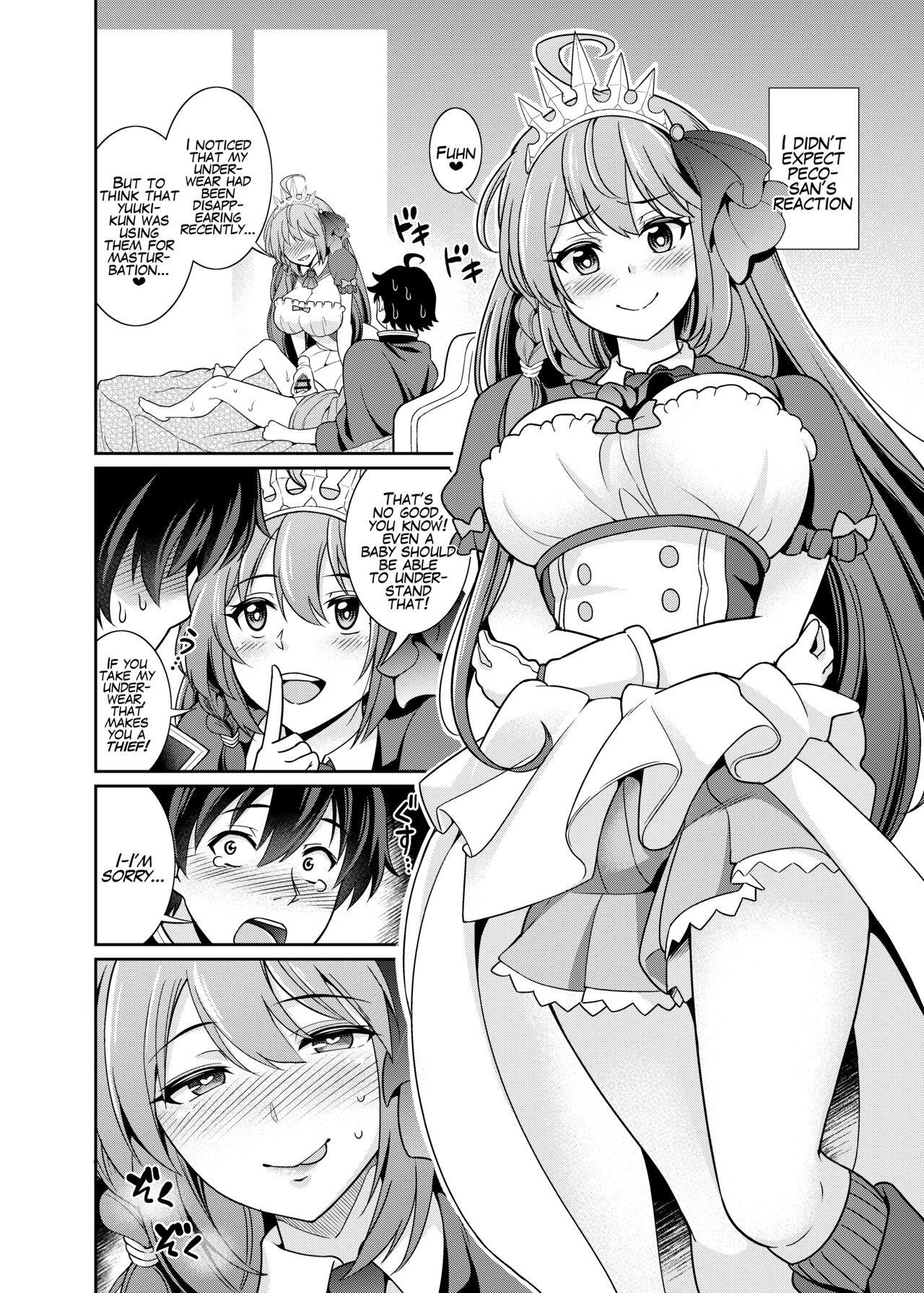 Peco-san no Yasashii Shasei Kanri - Page 3