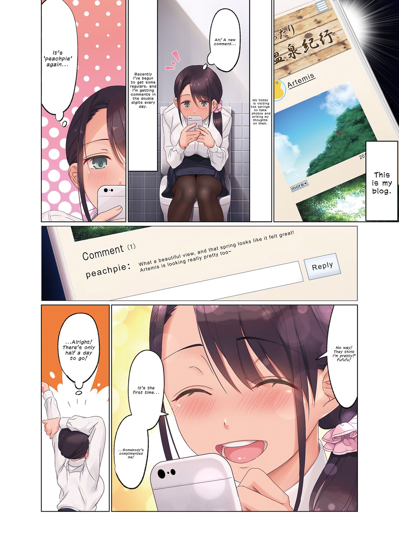 Jidori SNS ni Hamaru OL Hitou Blogger, Hamerareru | Addicted to Taking Social Media Selfies. Fucking an Office Lady Blogger - Page 5
