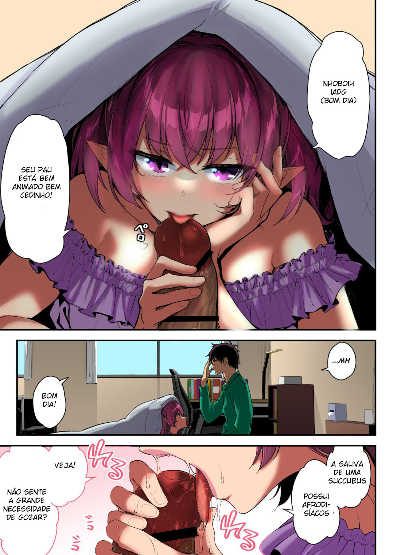 Essa Pequena Succubus-Chan Quer Seu Esperma! - Page 10