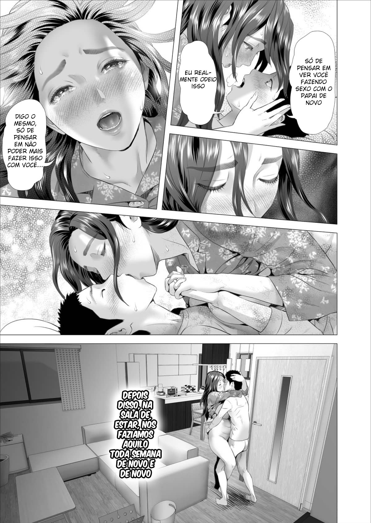 Sedução da Vizinhança ~Filho Fazendo Amor Com Sua Mãe Atrás de Seu Marido~ - Page 17