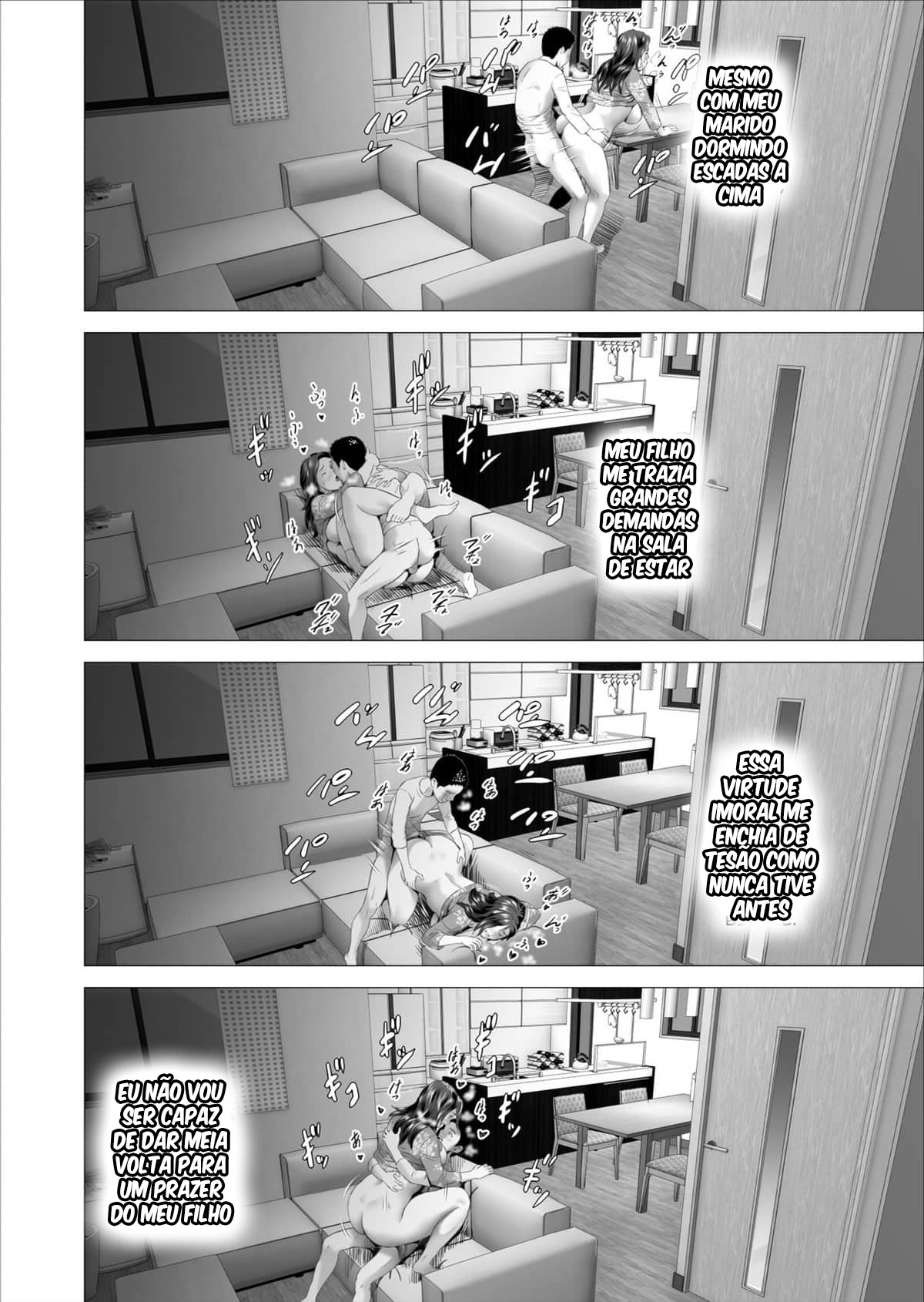 Sedução da Vizinhança ~Filho Fazendo Amor Com Sua Mãe Atrás de Seu Marido~ - Page 18