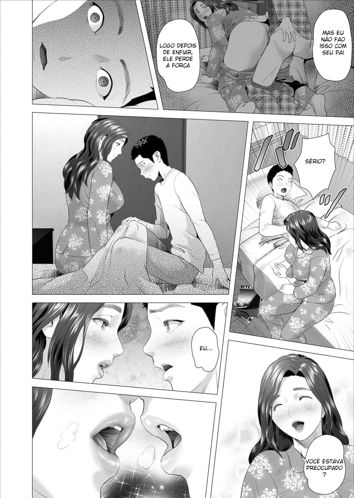 Sedução da Vizinhança ~Filho Fazendo Amor Com Sua Mãe Atrás de Seu Marido~ - Page 8