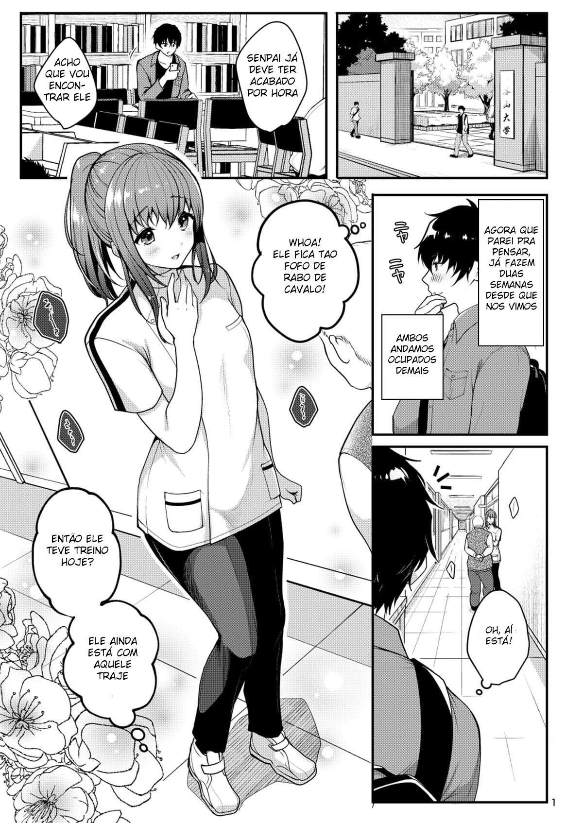 Senpai no Oppai ~Gaman Hen~ - Page 2
