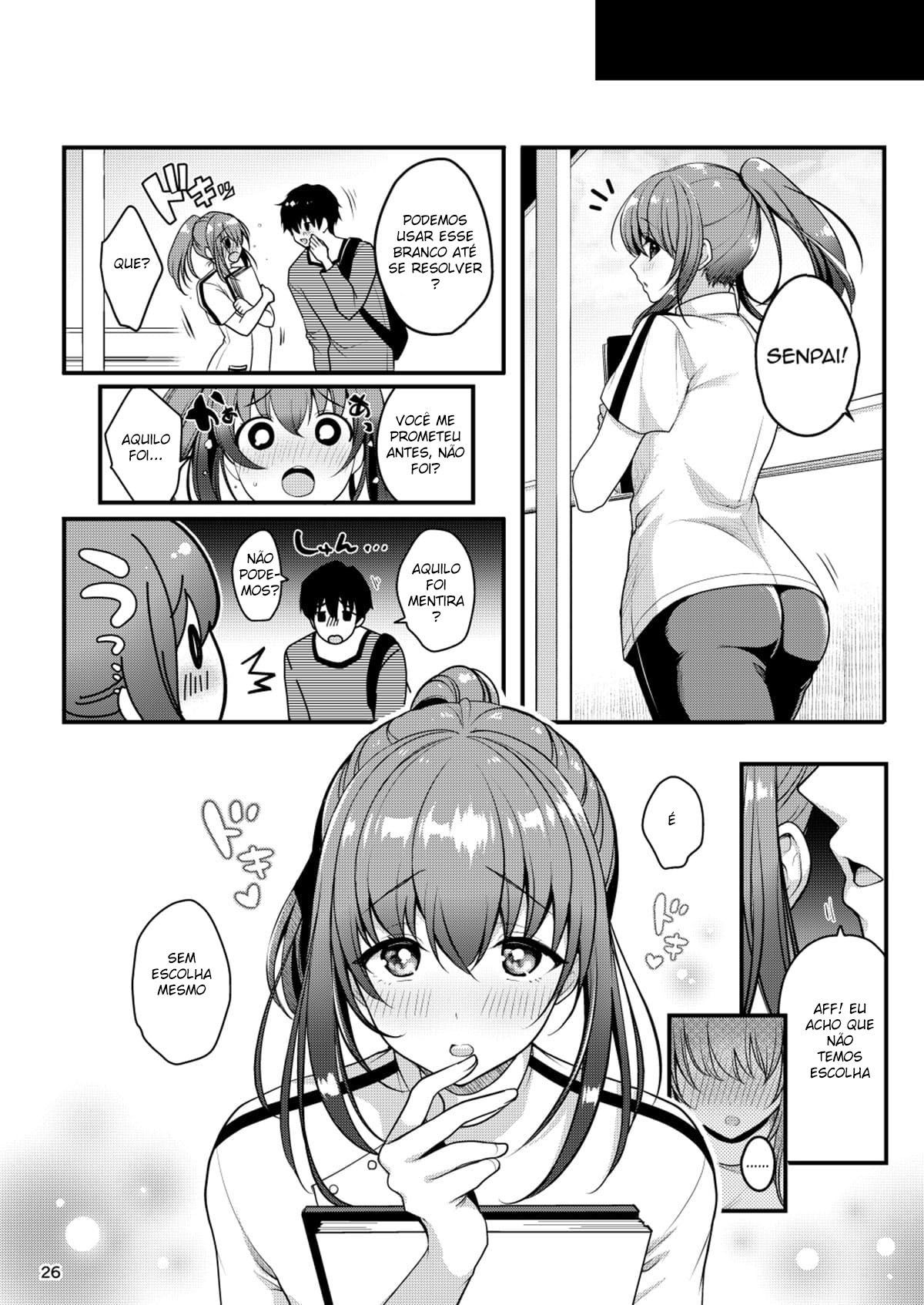 Senpai no Oppai ~Gaman Hen~ - Page 27
