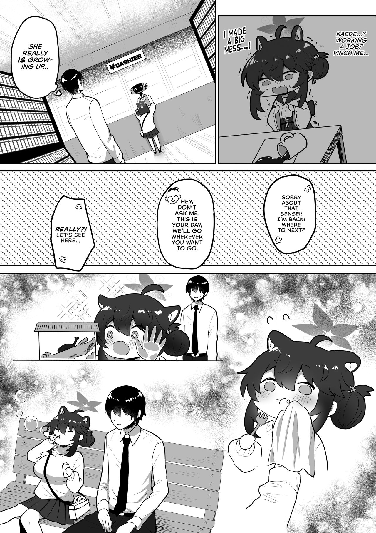 Hatachi ni Natte mo Chiisai Mama no Kaede o Onaho Mitai ni Hamemakuru Love Love Ecchi Hon - Page 7