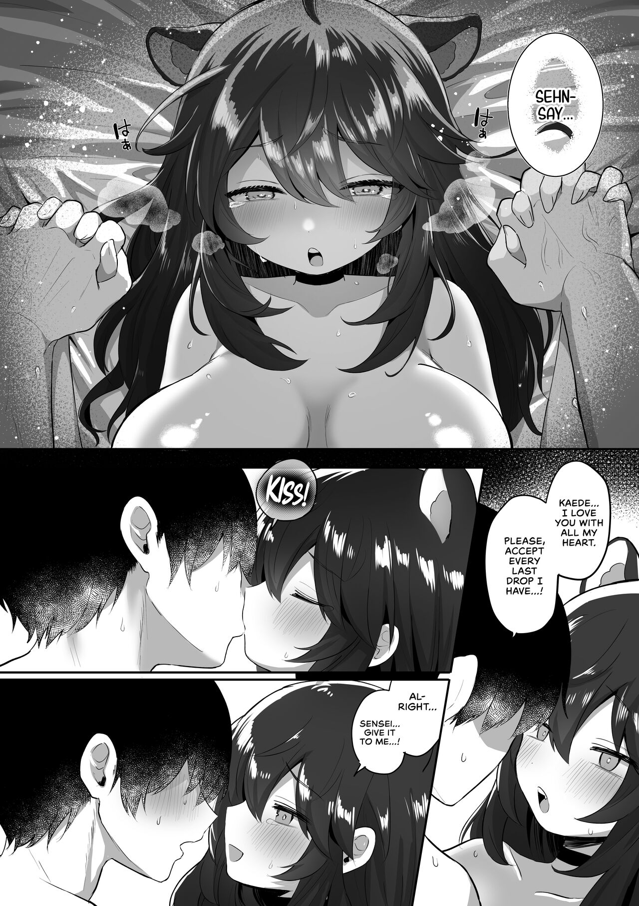 Hatachi ni Natte mo Chiisai Mama no Kaede o Onaho Mitai ni Hamemakuru Love Love Ecchi Hon - Page 45