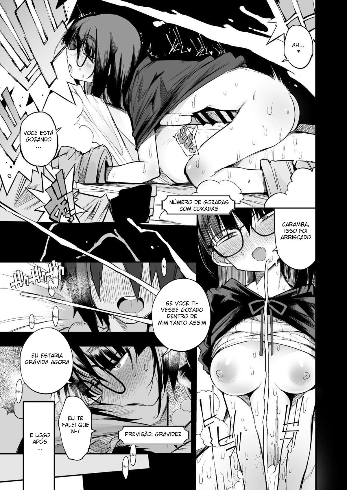 Escapando da Dungeon Sugadora de Sêmen com uma Garota Modesta que eu Não Fazia Ideia que Fosse uma Vagabunda Rank S - Page 26