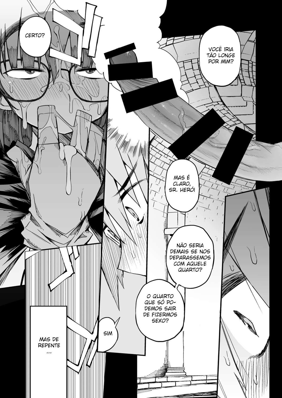 Escapando da Dungeon Sugadora de Sêmen com uma Garota Modesta que eu Não Fazia Ideia que Fosse uma Vagabunda Rank S - Page 30