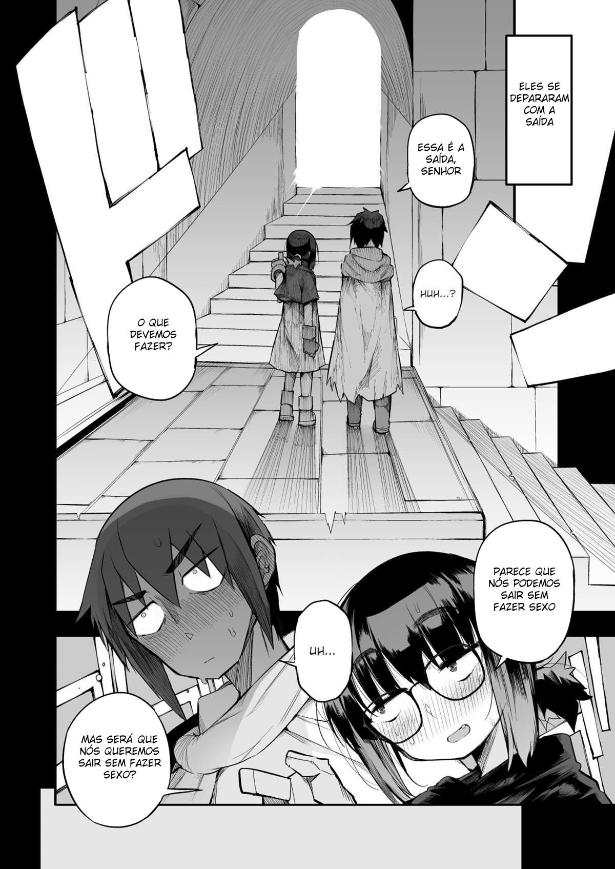 Escapando da Dungeon Sugadora de Sêmen com uma Garota Modesta que eu Não Fazia Ideia que Fosse uma Vagabunda Rank S - Page 31