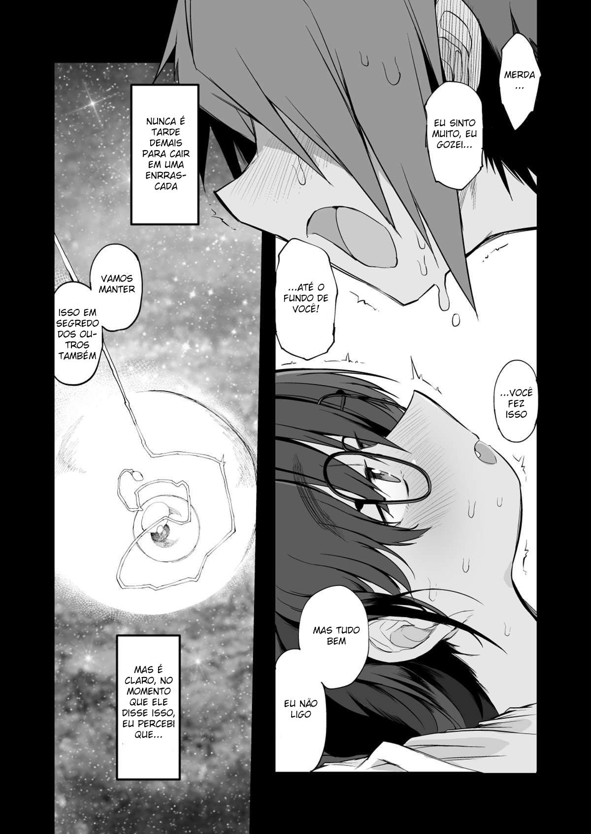 Escapando da Dungeon Sugadora de Sêmen com uma Garota Modesta que eu Não Fazia Ideia que Fosse uma Vagabunda Rank S - Page 45