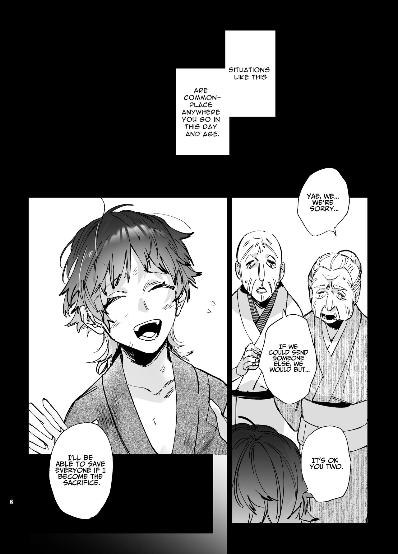 Ikenie Onna Wa Kodokuna Kijin Sama Ni Ban Kōbi De To Sareru | The Sacrificial Maiden Corrupted by Coupling With an Oni - Page 3