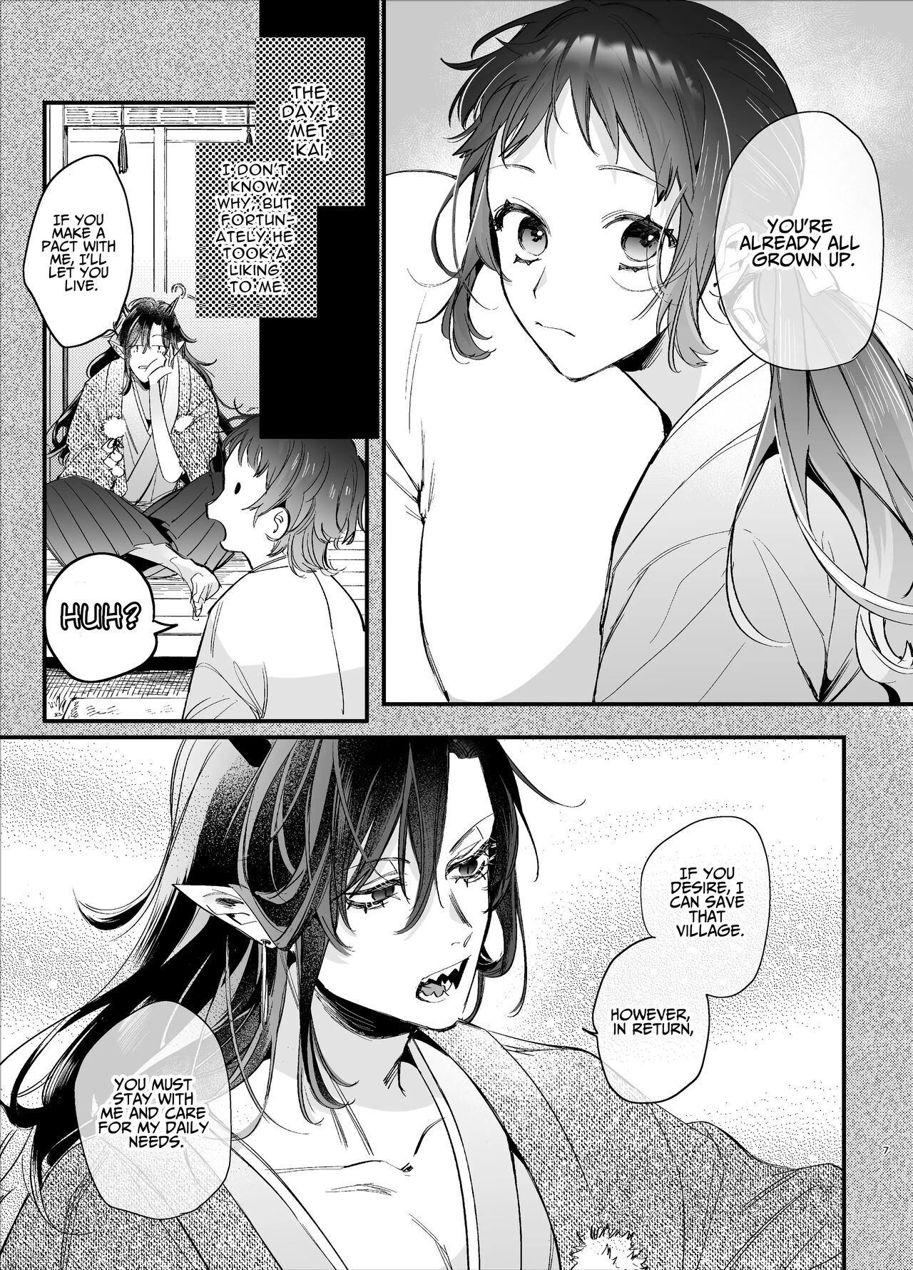 Ikenie Onna Wa Kodokuna Kijin Sama Ni Ban Kōbi De To Sareru | The Sacrificial Maiden Corrupted by Coupling With an Oni - Page 8