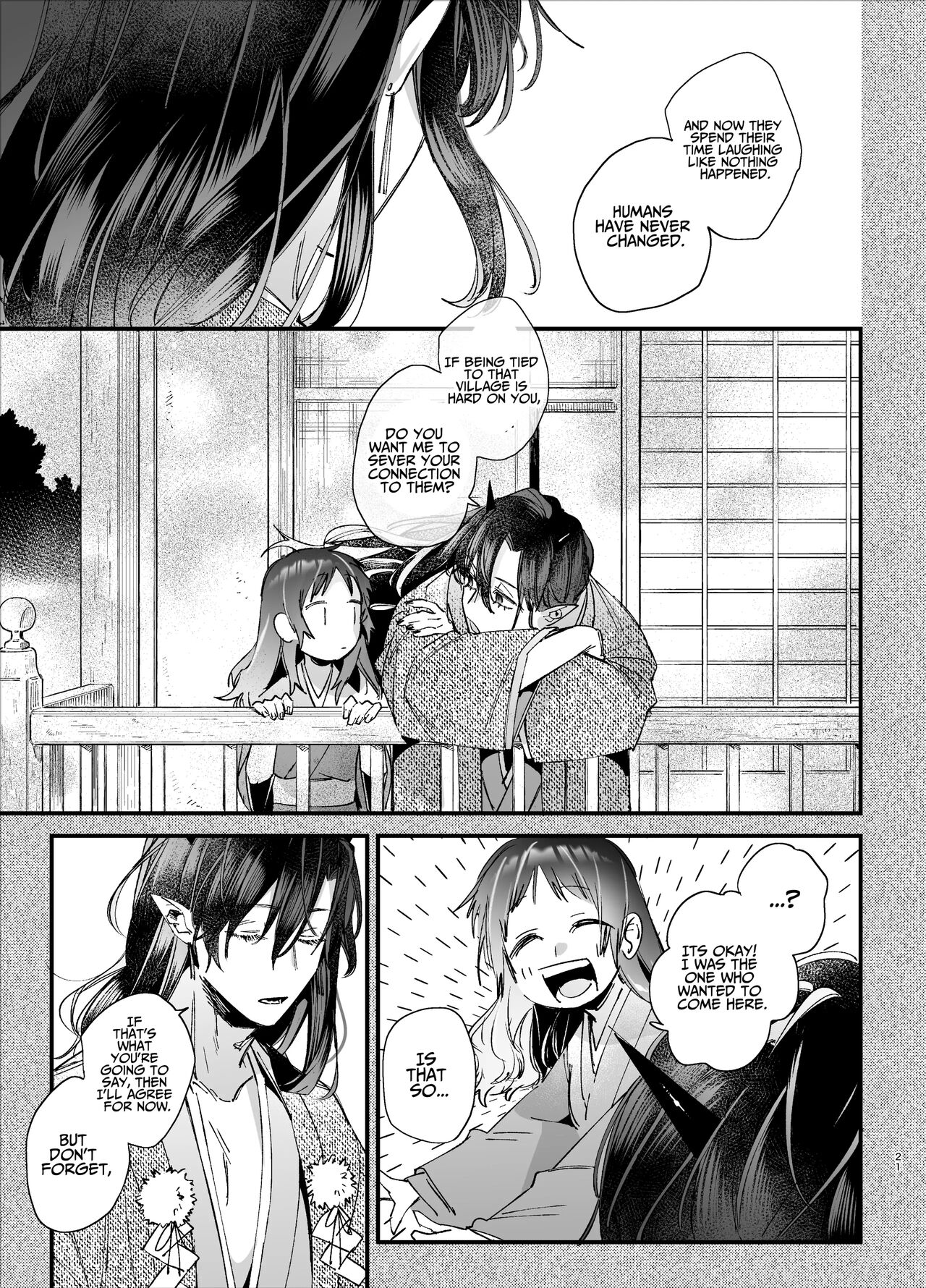 Ikenie Onna Wa Kodokuna Kijin Sama Ni Ban Kōbi De To Sareru | The Sacrificial Maiden Corrupted by Coupling With an Oni - Page 22