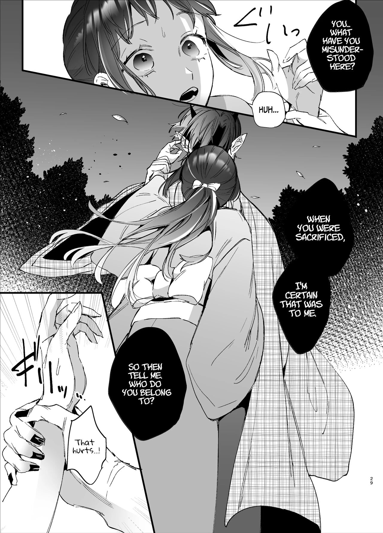 Ikenie Onna Wa Kodokuna Kijin Sama Ni Ban Kōbi De To Sareru | The Sacrificial Maiden Corrupted by Coupling With an Oni - Page 30