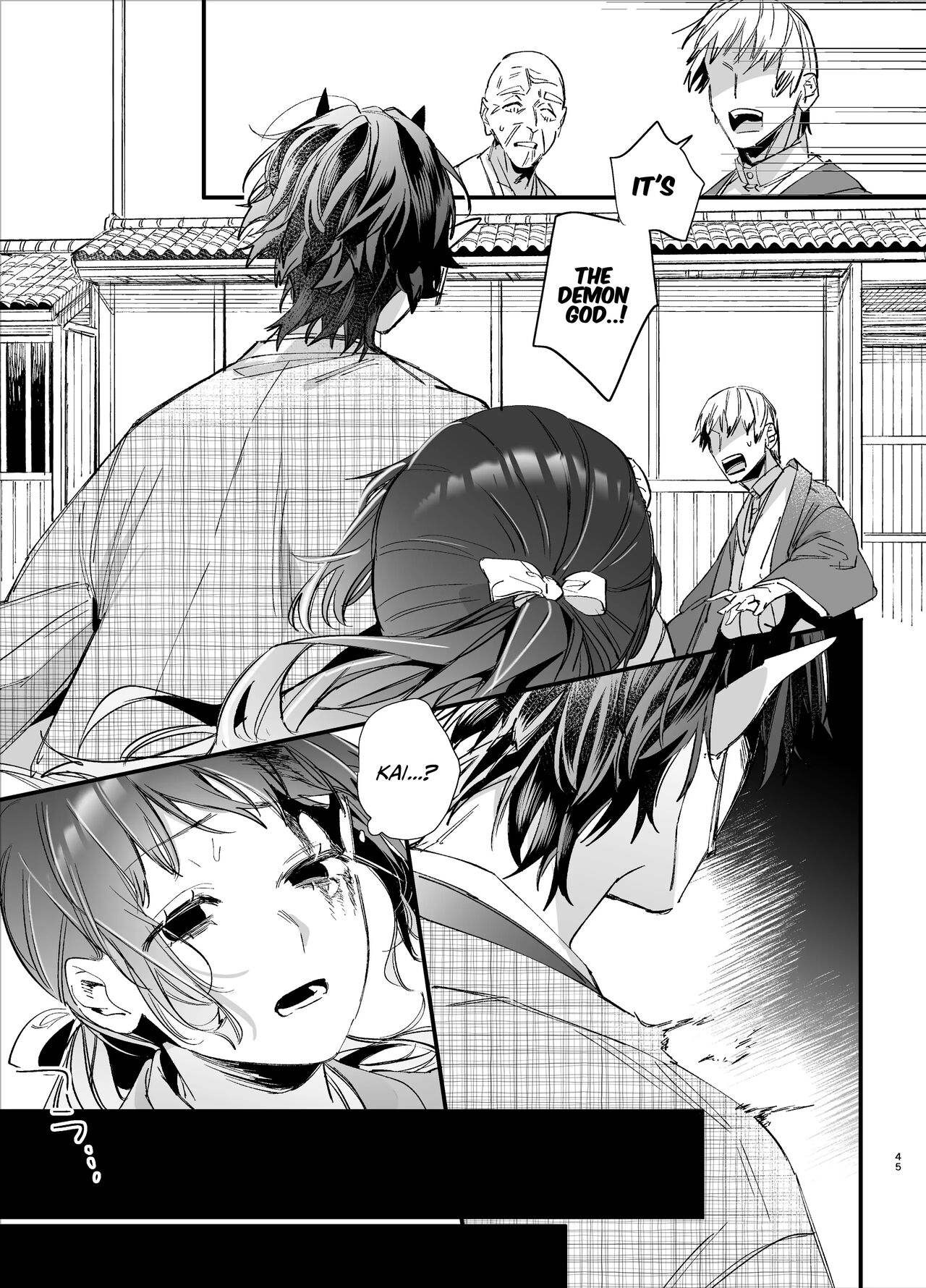 Ikenie Onna Wa Kodokuna Kijin Sama Ni Ban Kōbi De To Sareru | The Sacrificial Maiden Corrupted by Coupling With an Oni - Page 46