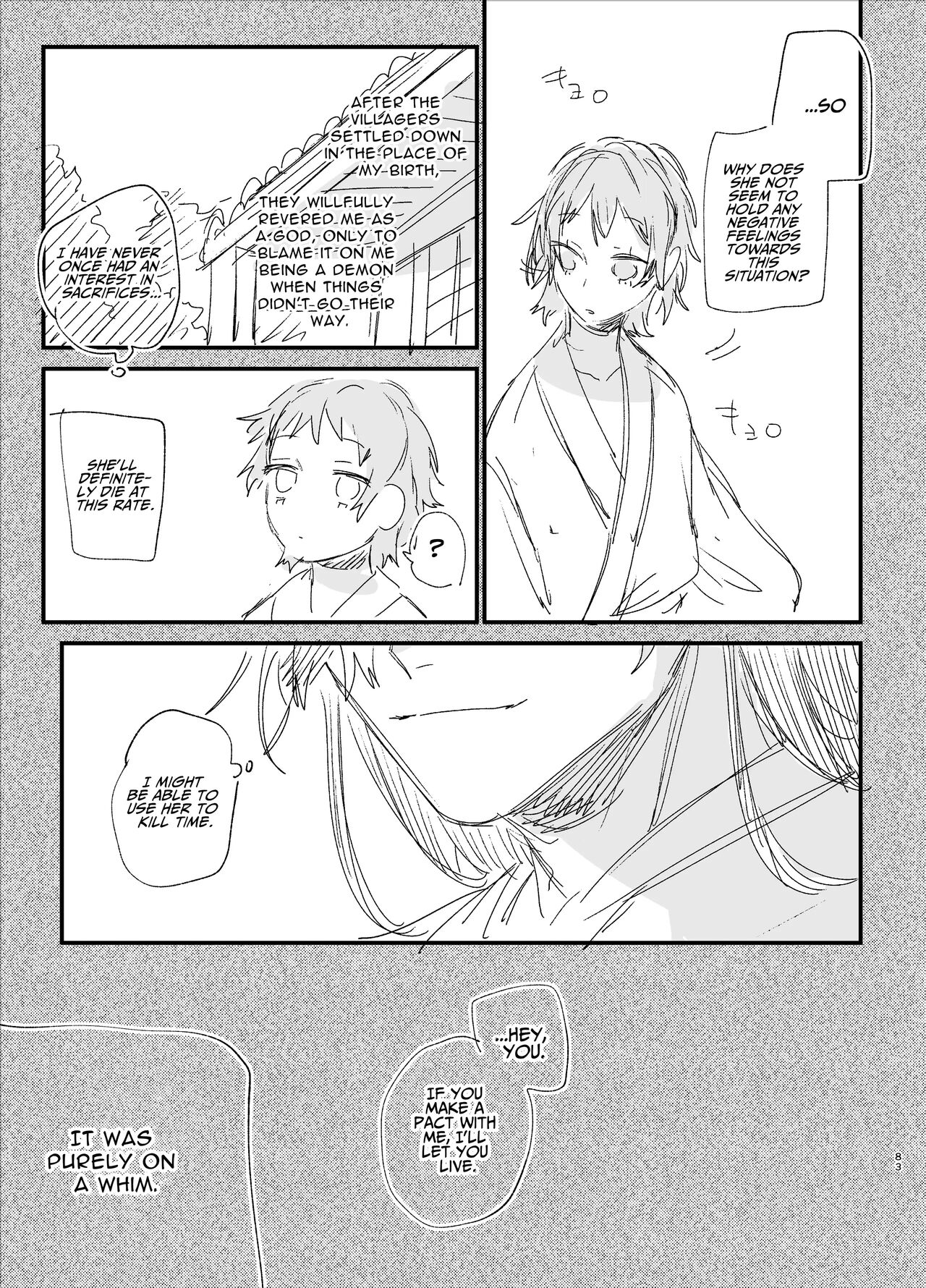 Ikenie Onna Wa Kodokuna Kijin Sama Ni Ban Kōbi De To Sareru | The Sacrificial Maiden Corrupted by Coupling With an Oni - Page 84