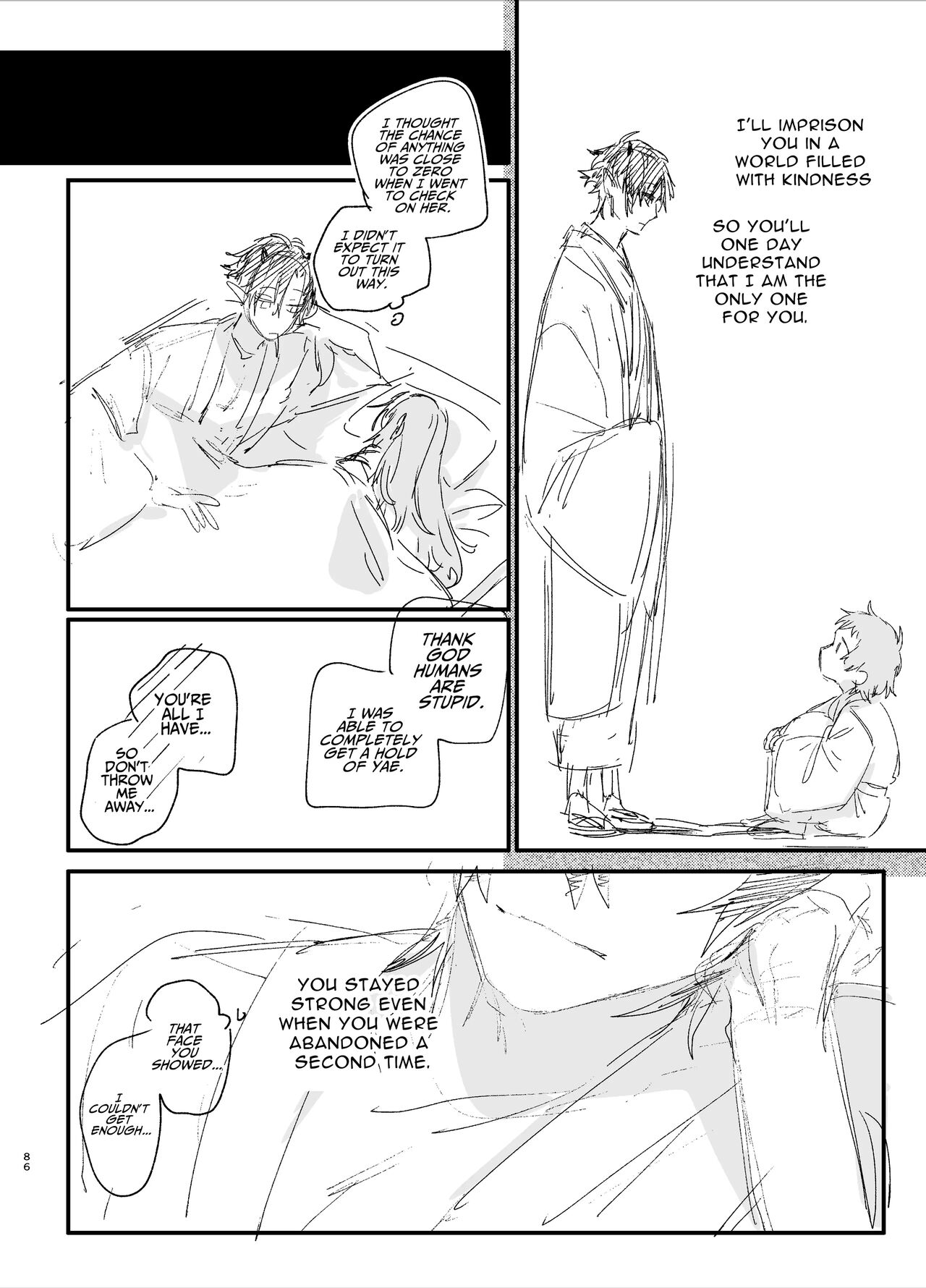 Ikenie Onna Wa Kodokuna Kijin Sama Ni Ban Kōbi De To Sareru | The Sacrificial Maiden Corrupted by Coupling With an Oni - Page 87